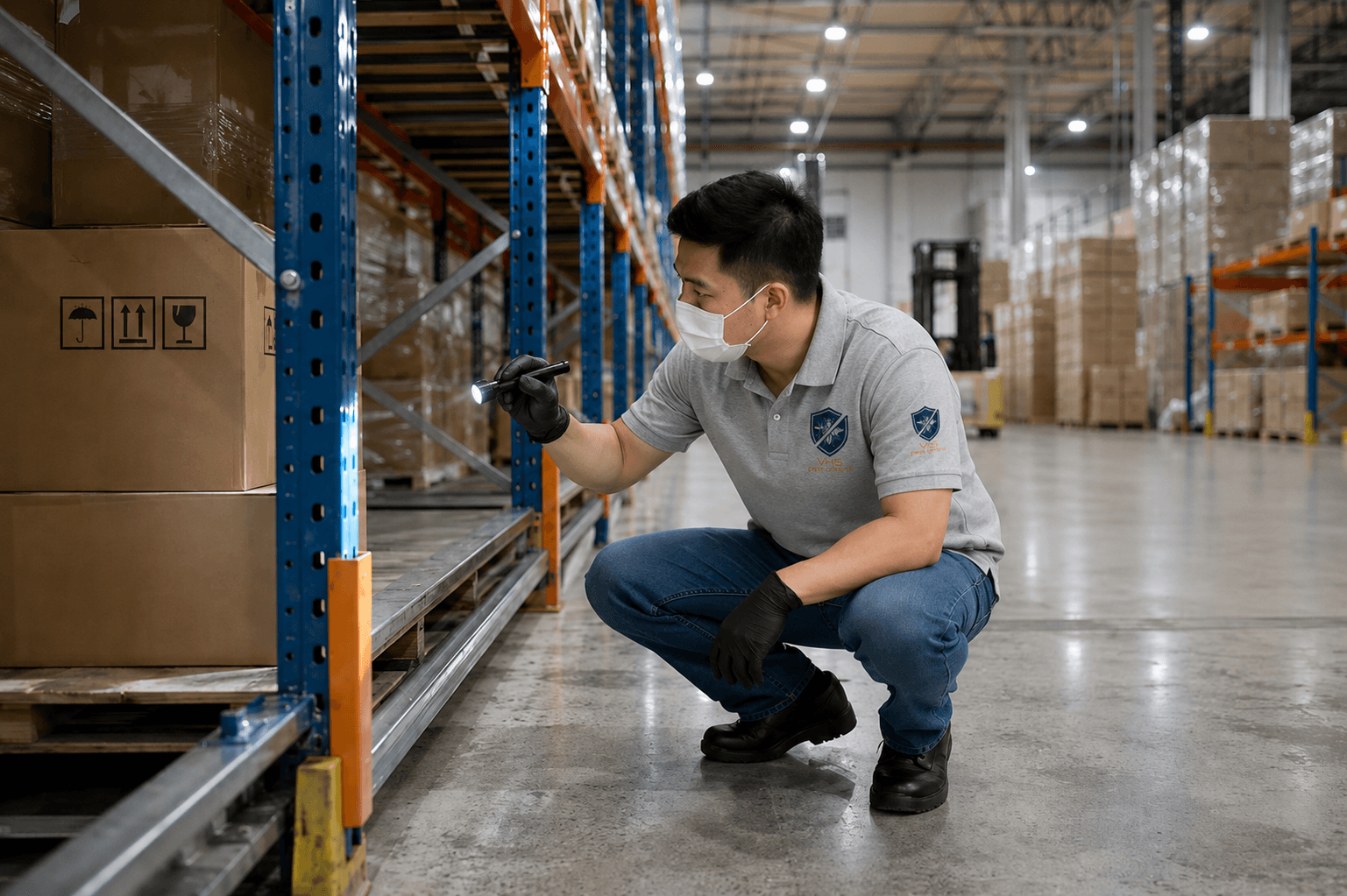 Kiểm tra côn trùng tại kho bãi